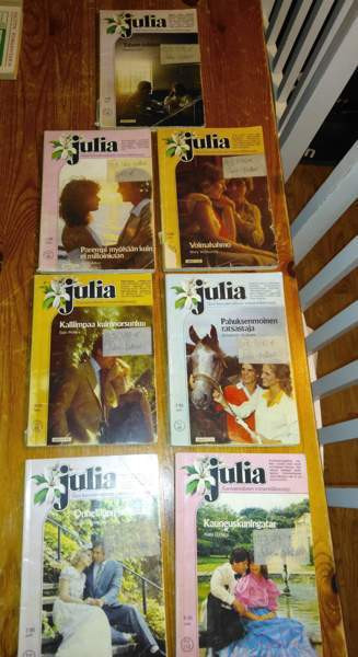 Julia romaani pokkareita 80- luvulta Helsinki – foto 1