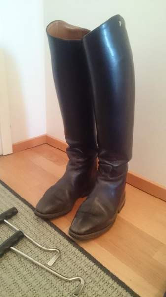 Petrie nahkaiset ratsastussaappaat, koko 38,5 Lohja - valokuva 6