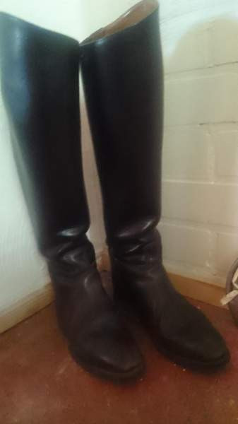 Petrie nahkaiset ratsastussaappaat, koko 38,5 Lohja - valokuva 2