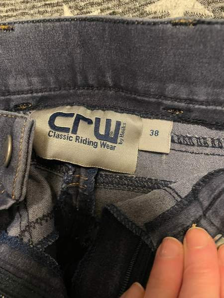 CRW farkkuratsastushousut 38 (36) Jyvaeskylae – foto 3