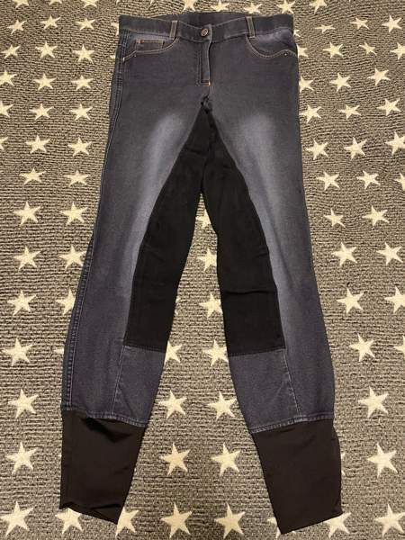 CRW farkkuratsastushousut 38 (36) Jyvaeskylae – foto 1