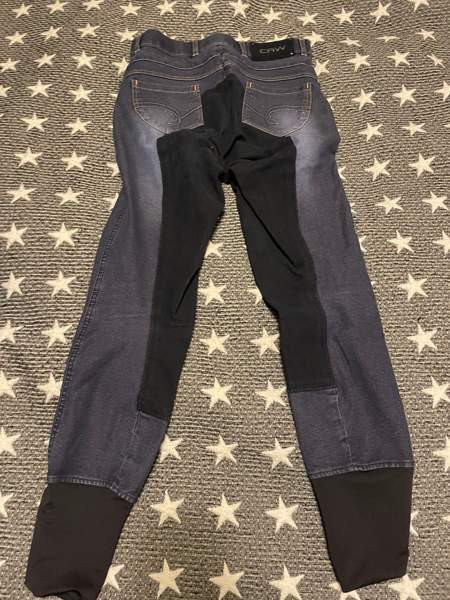 CRW farkkuratsastushousut 38 (36) Jyvaeskylae – foto 2