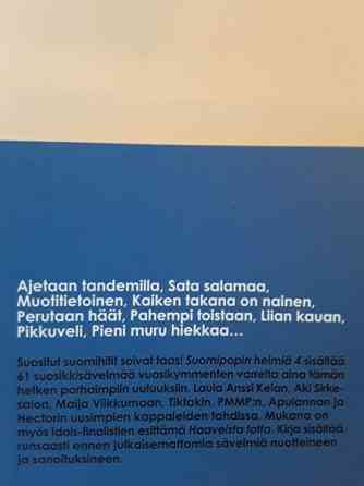 Nuotti: Laulukirjoja Hyvinge
