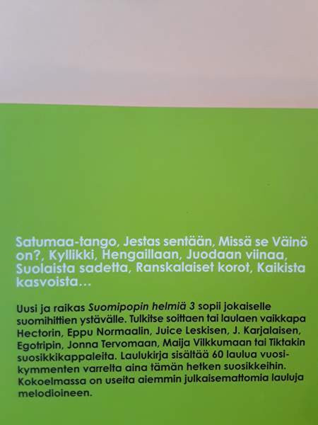 Nuotti: Laulukirjoja Hyvinkää - valokuva 3