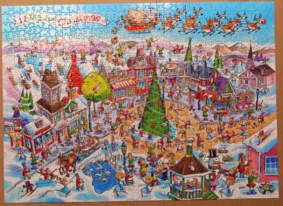 Cobble Hill, Doodle Town:12 days of christmas, 1000 palan palapeli Tuusula
