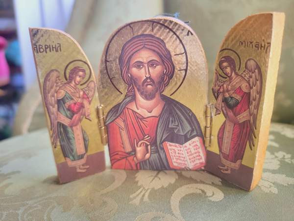 Vanha avattava ikoni Lohja - valokuva 1