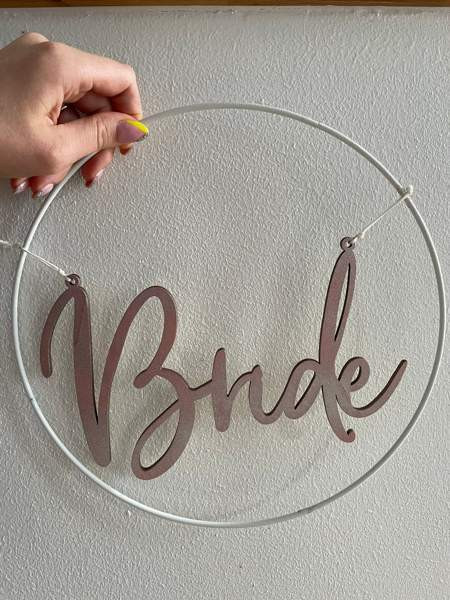 Hääkyltit/hääkoristeet Bride ja Groom Тампере - изображение 1