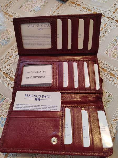 Paul Magnus 1918 korttilompakko Mynämäki - photo 2