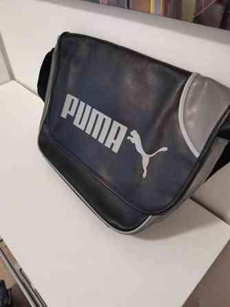 Puma musta nahkalaukku Seinaejoki