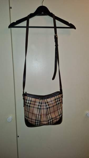 Burberry Haymarket Nova Check Crossbody Beige Helsinki - изображение 1