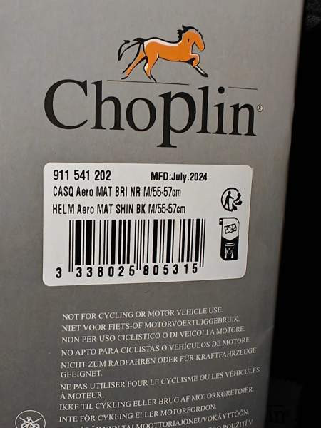 Ekkia Choplin Aero-ratsastuskypärä M, 55-56 Imatra - valokuva 5