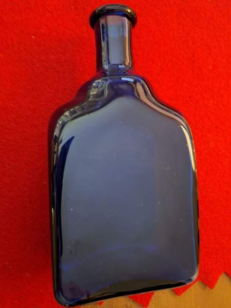 Sininen pullo muottiin puhallettu Saarijärvi - valokuva 2