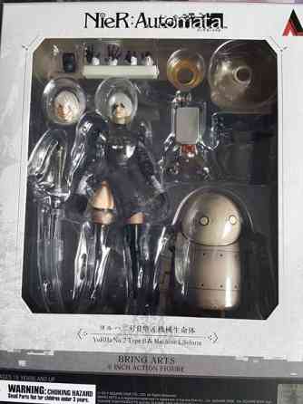 Nier:Automata 2B & Machine Lifeform - Square Enix Bring Arts Action Figure Set Вантаа