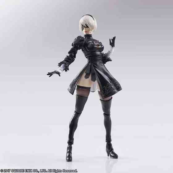 Nier:Automata 2B & Machine Lifeform - Square Enix Bring Arts Action Figure Set Вантаа