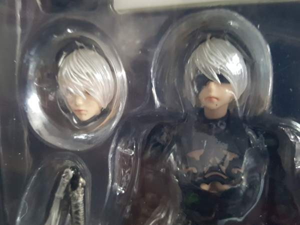 Nier:Automata 2B & Machine Lifeform - Square Enix Bring Arts Action Figure Set Вантаа - изображение 3