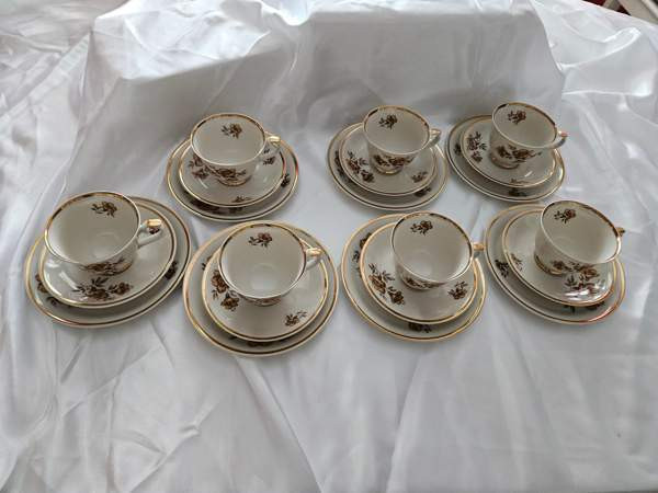 Myrna kupit + lautaset 7kpl Kärsämäki - valokuva 1