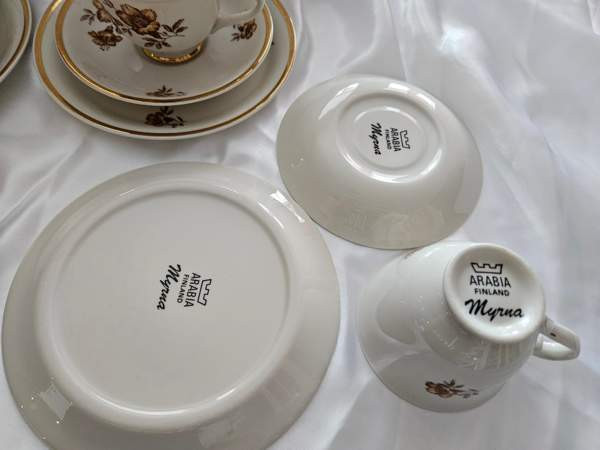 Myrna kupit + lautaset 7kpl Kärsämäki - valokuva 4