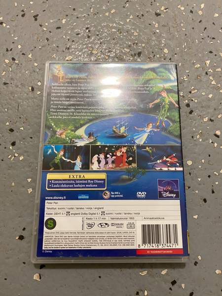Peter pan dvd Helsinki - valokuva 2