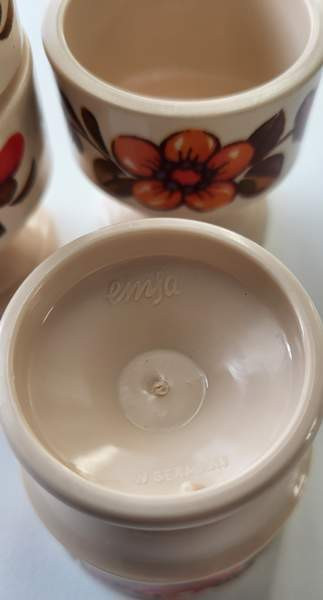 Vintage munakupit 5 kpl Vaasa - valokuva 2