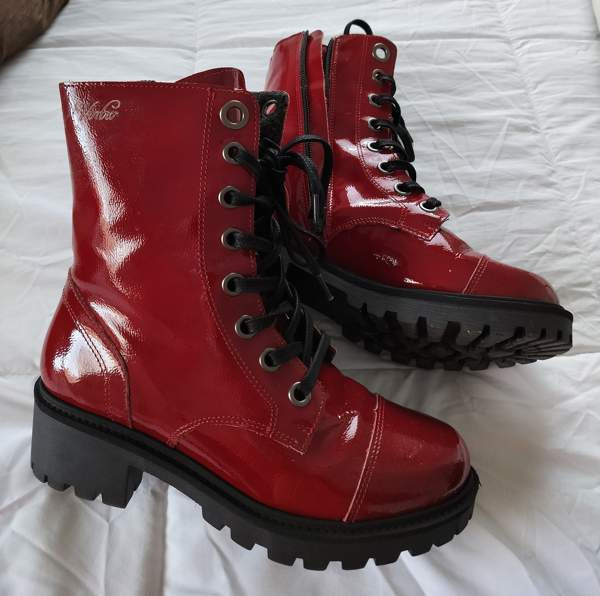 Vintro kiiltävät nahkanilkkurit, koko 37 Oulu - photo 1