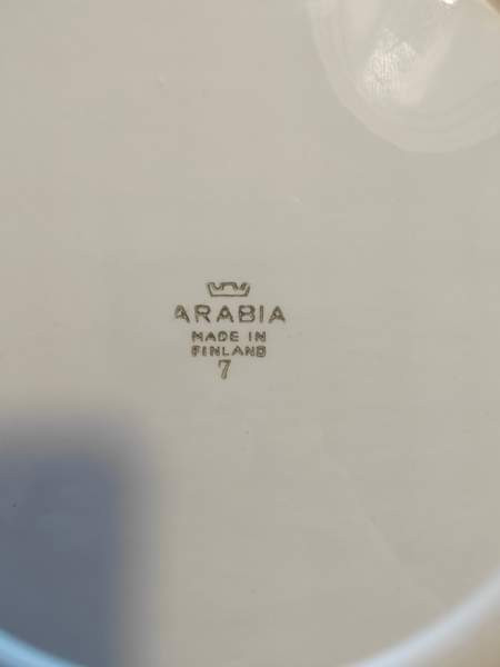 Arabia Vuokko lautanen 26,5cm Hollola - valokuva 2