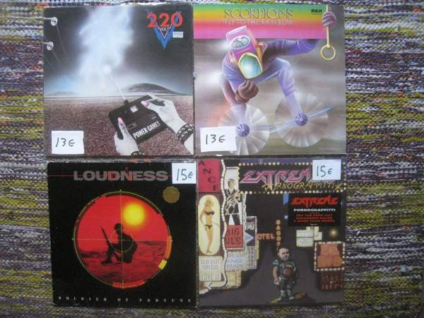 Heavy/Rock lp-levyjä Hanko - valokuva 8