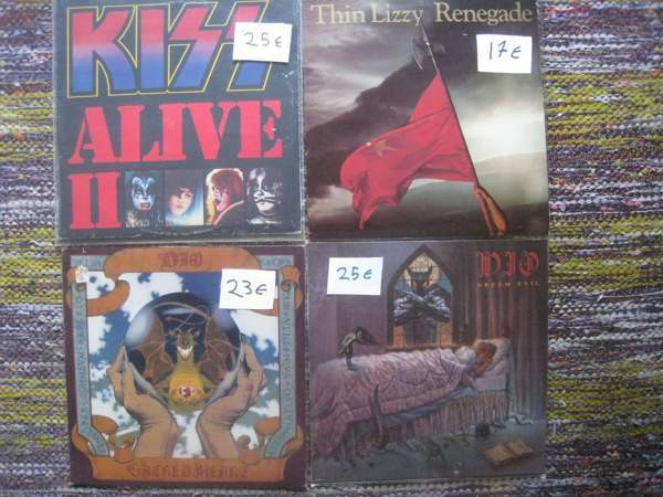 Heavy/Rock lp-levyjä Hanko - valokuva 5