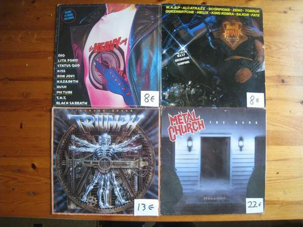 Heavy/Rock lp-levyjä Hanko - valokuva 6