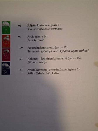 Ajatusten kartta - tekstilajit elämään -kansio Jyvaeskylae - photo 3