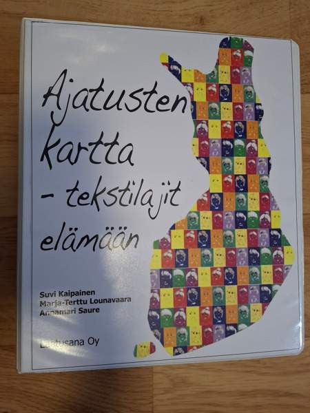 Ajatusten kartta - tekstilajit elämään -kansio Jyväskylä - valokuva 1