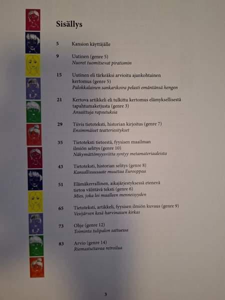 Ajatusten kartta - tekstilajit elämään -kansio Jyväskylä - valokuva 2