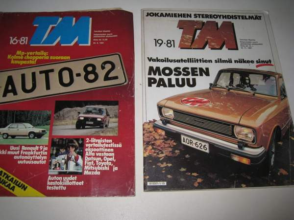 TEKNIIKAN MAAILMA - LEHDET 8 kpl vuodelta 1981 Vantaa - valokuva 2
