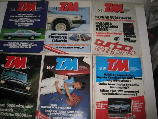 TEKNIIKAN MAAILMA - LEHDET 8 kpl vuodelta 1981 Vantaa – foto 1