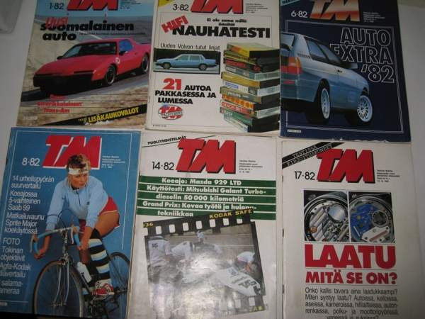 TEKNIIKAN MAAILMA - LEHDET 8 kpl vuodelta 1982 Vantaa - valokuva 1