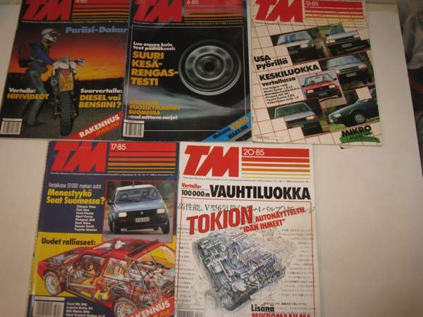 TEKNIIKAN MAAILMA - LEHDET 5 kpl vuodelta 1985 Вантаа - изображение 1