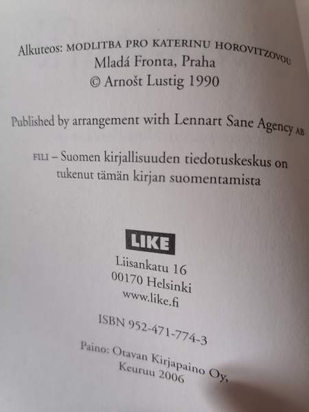 Rukous Katarzyna Horowitzille Hämeenlinna - valokuva 4