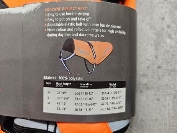 Icepeak Pet koiran heijastinliivi Prozone, koko L,  oranssi Vantaa - photo 2