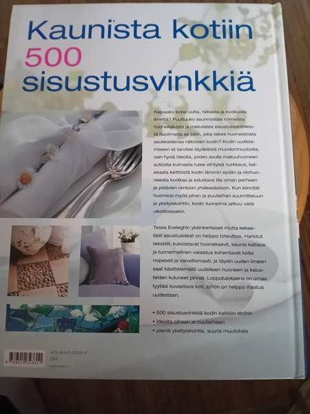 Sisustuskirja, kaunista kotiin 500 sisustusvinkkiä Tampere - valokuva 2