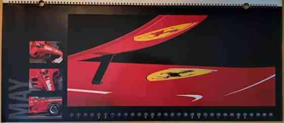 grid 2001 Ferrari -seinäkalenteri Nokia