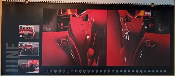 grid 2001 Ferrari -seinäkalenteri Nokia - photo 7