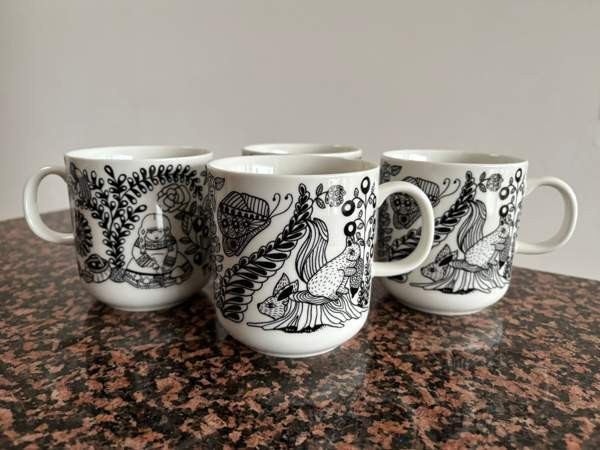 Piilopaikka mukit 4kpl Jyväskylä - valokuva 1