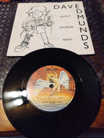 2 Kpl Dave Edmunds 7" Single Rovaniemi – foto 2