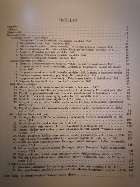 Wanhat käsialat ja asiakirjat Haemeenlinna - photo 3