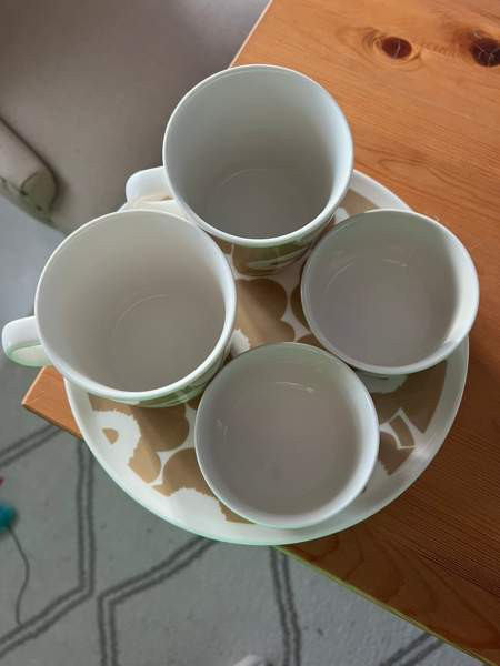 Marimekko unikko beige astiasto Vihti - photo 6