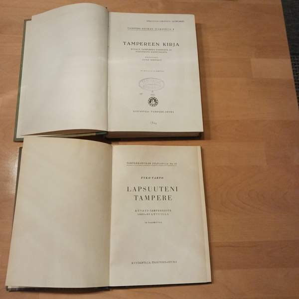 Tampere -aiheisia kirjoja.... Tampere - photo 2
