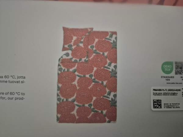 Uusi Marimekko Primavera pussilakanasetti Alajärvi - valokuva 5