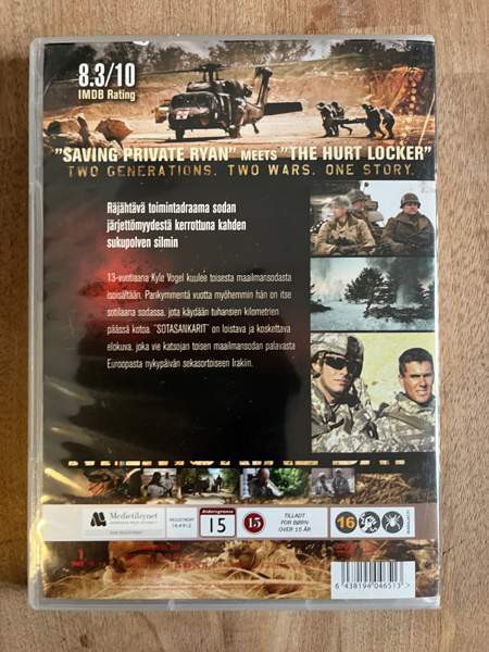 Sotasankarit. dvd-kuva Riihimaeki - photo 2