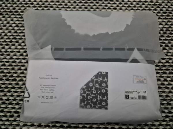 Uusi Marimekko Unikko pussilakana 150x210cm Alajärvi - valokuva 2