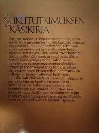 Sukututkimuksen käsikirja Hämeenlinna