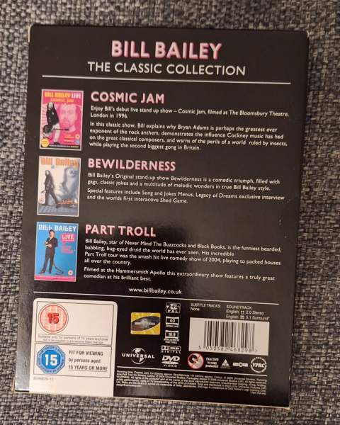 Bill Bailey classic collection 3 dvd Helsinki - photo 2